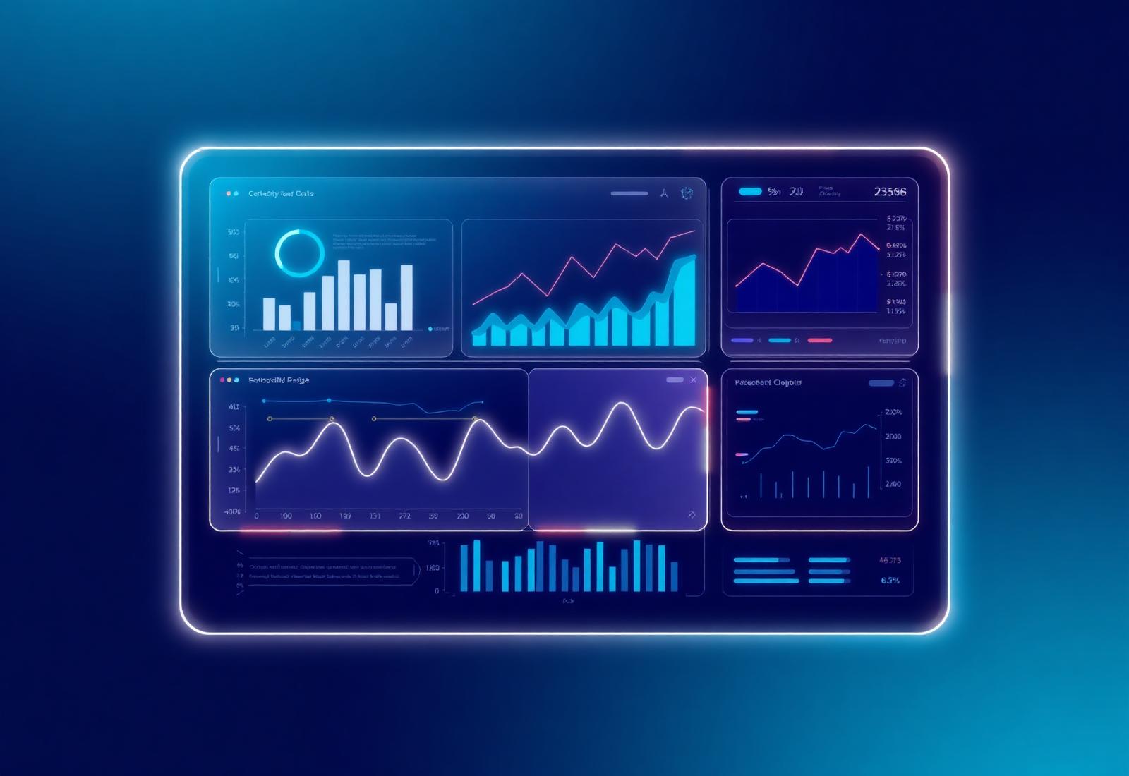 Data analytics dashboard